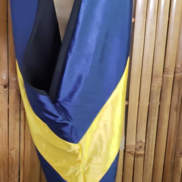 Master's Regalia Hood Blue and Gold Master of Arts - Picture 5 of 10